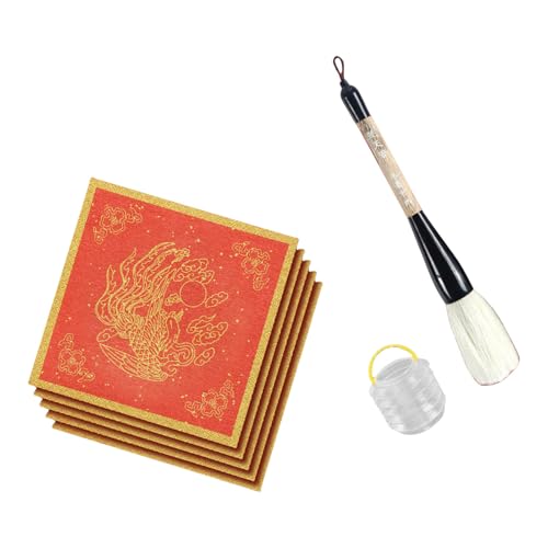 中国対句対句セット水筆記布ブラシペン洗濯バケツ対論対句ライティング書道学習