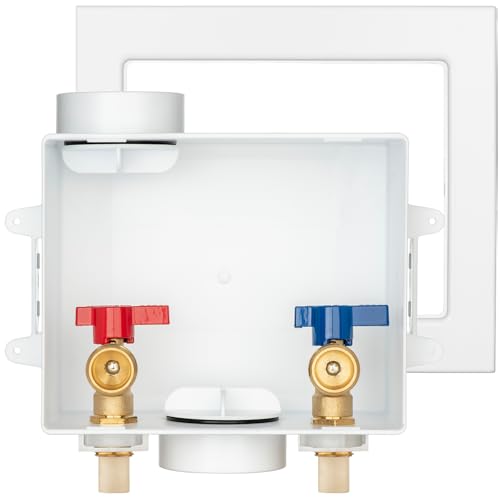 Lidertik LI-XYJH-540 Boîte de sortie pour machine à laver CPVC 1,27 cm, entrée 1,27 cm, filetage mâle 1,9 cm