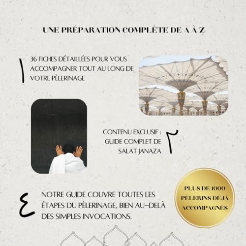 Omra Taschen-Guide mit Beschwörungen und praktischen Anleitungen – Omra, Salat Janaza