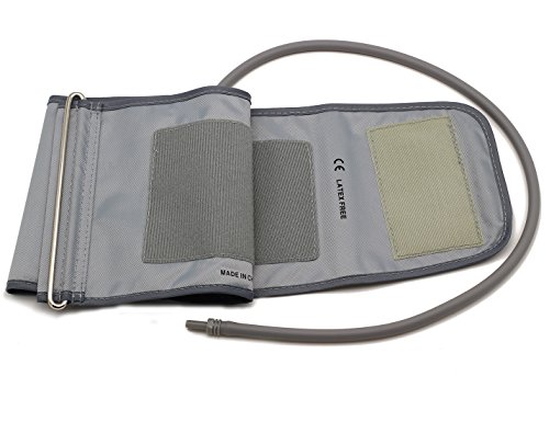 Lotfancy Large Cuff Replacement (11"-17") for H-003D H-CR24 Omron Upper Arm Blood Pressure Monitor BP710 BP742 HEM-432C HEM-711AC HEM-712C HEM-712CLC ELITE7300IT, D Ring Included - Thumbnail 2
