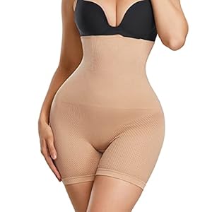 ZOPEUSI Waist Trainer for Women Shapewear Thigh Slimmer Hi-Waist Tummy Control Panties Seamless Body Shaper Shorts…
