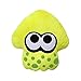 Price comparison product image Little Buddy Splatoon 2 Neon Yellow Squid Cushion Pillow 14" Stuffed Plush