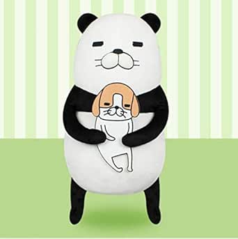 Amazon Co Jp パンダと犬 Bigぬいぐるみ スティーヴンスピルハンバーグ おもちゃ