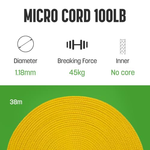 Manco Element Micro Paracorde 1,18mm x 38m Micro Corde 100% Polyester – vue 3