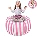 Produktbild UMYMAYDO1 38" Stofftier Kuscheltiere Aufbewahrung Aufbewahrungstasche Sitzsack Kinder Soft Pouch Stoff Stuhl (Pink)