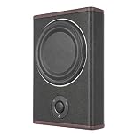 wanwanper Car Subwoofer, 600W 8 Inch Car Low Profile Stereo Subwoofer System Audio Underseat, Strong Compatibility, 37x25x7.5cm, Black