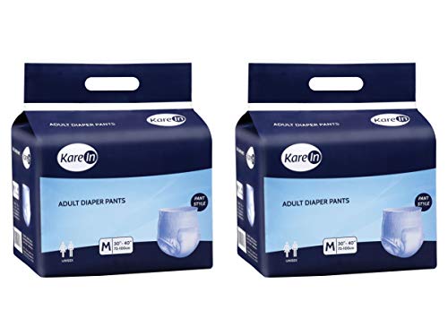 Image of Kare In Adult Pull ups - Pants Style Underwear Medium 10 Count, Waist 75-100cm (30 inch-40 inch)-Pack of 3 & Kare In Adult Pull ups - Pants Style Underwear Medium 10 Count, Waist 75-100cm (30 inch-40 inch)-Pack of 3