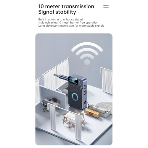 Conversor inalámbrico y receptor de audio digital de 3,5 mm para música en tablets 5