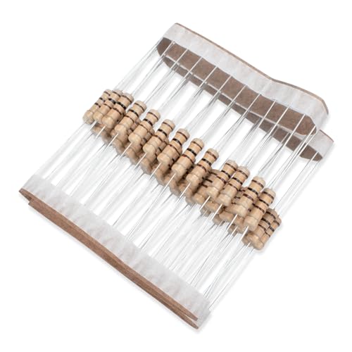 Innfeeltech 50 piezas 1W 5% Tolerancia 100 Ohm Resistencia de película de carbono para proyectos de bricolaje y experimentos