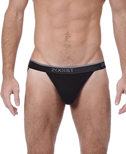 2(X)IST Men's Cotton Stretch Jock Strap 3-pack2