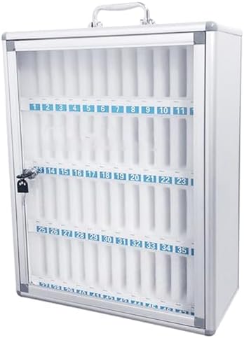 Mobile Phone Locker with Lock - Secure Storage Cabinet for Students Workshops & Conferences - Cell Phone for Safe Keeping