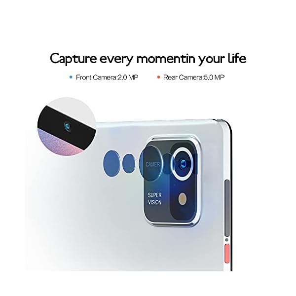 Tablet-101-Inch-Android-10-32GB-6000mAh-Battery-Quad-Core-HD-Touchscreen-Tablets Moderness Tablet 10.1 Inch Android 12 Quad Core 32GB ROM 1280x800 IPS Display 5000mAh Tablets PC Gray