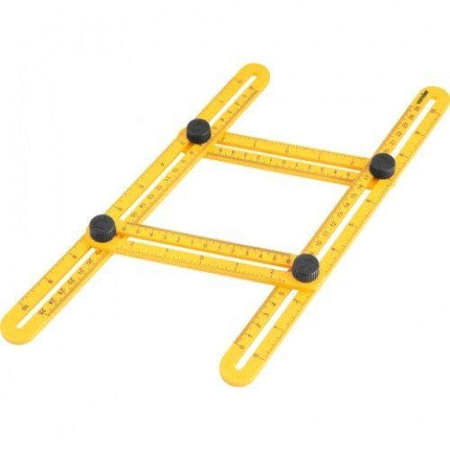 Régua Medidora Esquadro Multi Ângulo Esquadriflex Deplasti