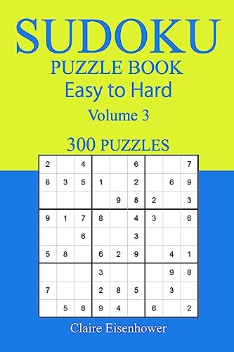 300 Easy to Hard Sudoku Puzzle Book