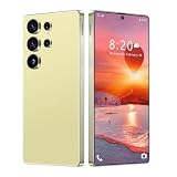 S26 Ultra, telefono cellulare sbloccato con penna integrata, telefono Android Dual SIM 5G, 16 GB, 1 TB, display HD da 7,3", fotocamera da 108 MP e 72 MP, smartphone da 8000 mAh,Gold-1TB