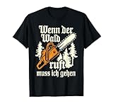 Holzfäller Kettensäge Forstwirt Forst Geschenk