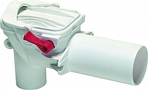 FOXCUP Kessel-Rückstauverschluss 73051 Siphon aus Kunststoff DN50, Rückschlagventil