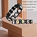 Catholica Shop Religious Catholic Bracelets with Assorted Colorful Images of Saints, Mary, and Jesus for Men and Women. Handcrafted in Brazil - Small Panel