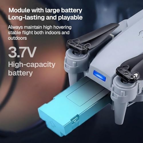 enginedigital Foldable Quadcopter Drone with 4K HD Camera, 3.7V - Image 5
