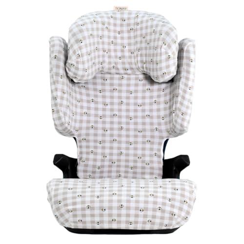 JYOKO KIDS Funda Compatible con Romer Kidfix (Romer Kidfix M I SIZE, Picnic Vichy)