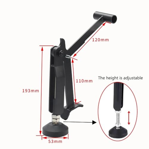 Béquille support moto à bras oscillant stable et compact pour paddock - 6
