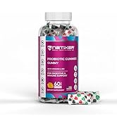 nETiXER Probiotic Gummies – Mango Flavor | 40 Billion CFU | with Folic Acid, Vitamin C, B12, Zinc...