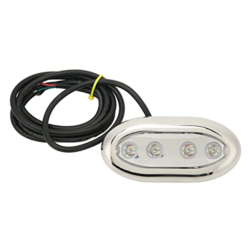 Lampe LED marine sous-marine IP68 étanche pour illuminer vos sorties en bateau RGB