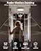 IP54 Waterproof Rechargeable Shower Light Indoor, 12000mAh Motion Sensor Wireless Ceiling Light with Remote No Wiring, Battery Operated Closet Lights Cordless LED Overhead Lighting for Pantry Bathroom