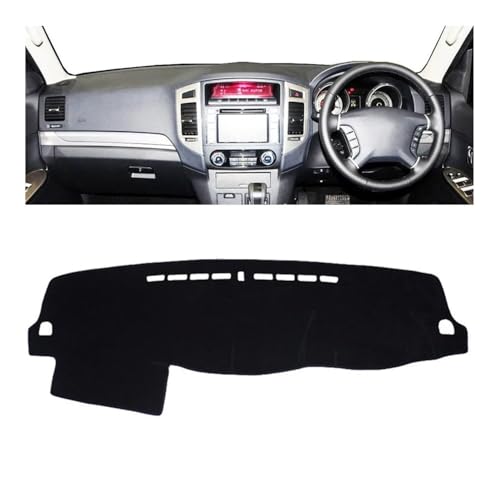 Tapis de tableau de bord antidérapant pour Pajero Montero 2006-2019 RHD