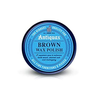 Antiquax Brown Wax Polish 100ml -– Restores & Enhances Wood with a Rich Brown Finish | Ideal for Furniture & Antiques
