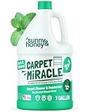 Carpet Miracle - Concentrated Machine Shampoo, Deep Stain and Odor Remover Solution, Deodorizing Formula (1 Gallon)