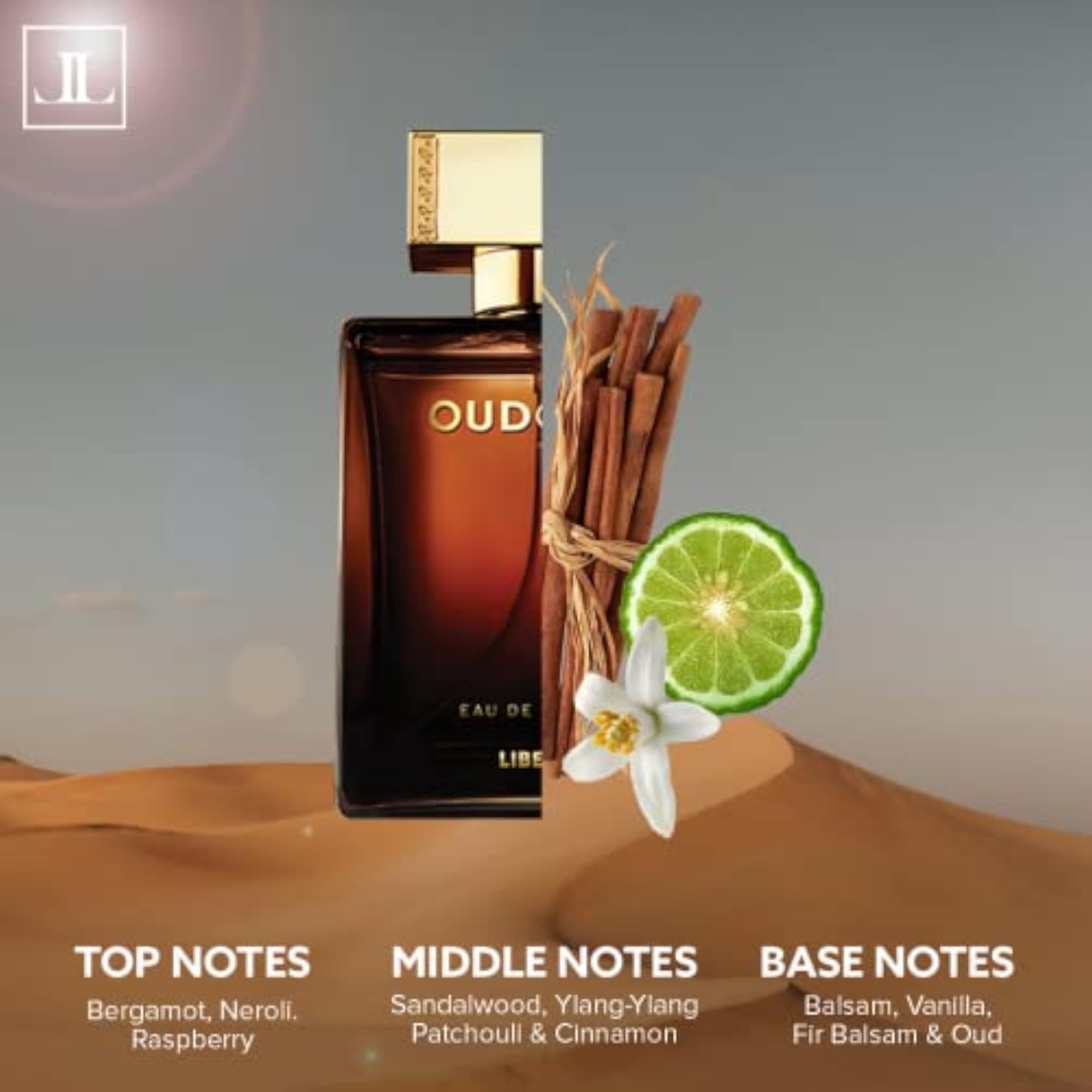 Oud Gold & Passion Perfume Combo for Men, 50ml Each
