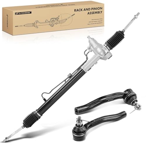 A-Premium Power Steering Rack and Pinion & Outer Tie Rod End Kit Compatible with Honda CR-V CRV 1997 1998 1999 2000 2001, Sport Utility, 3-PC Set by A-Premium - Used condition - US$65.25