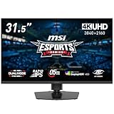 【Amazon.co.jp限定】MSI デュアルモードゲーミングモニター MAG 322URDF E16/31.5インチ/4K UHD/RAPID IPS/160Hz(フルHD時320Hz)/0.5ms GTG/HDMI2.1/DP1.4a/USB-C/DisplayHDR400/AIビジョン/3年保証