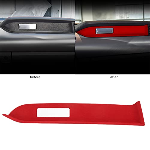 Tampa do painel de instrumentos, decoração do painel de instrumentos Delicate camurça decoração inte