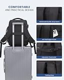 LOVEVOOK Ryanair bagaż podręczny plecak, czarny, 40 x 30 x 20 cm (14 Zoll), Casual
