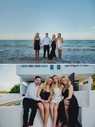 XXTAXN Women's Sexy Deep V Neck Split Cocktail Party Formal Bridesmaid Maxi Dress3