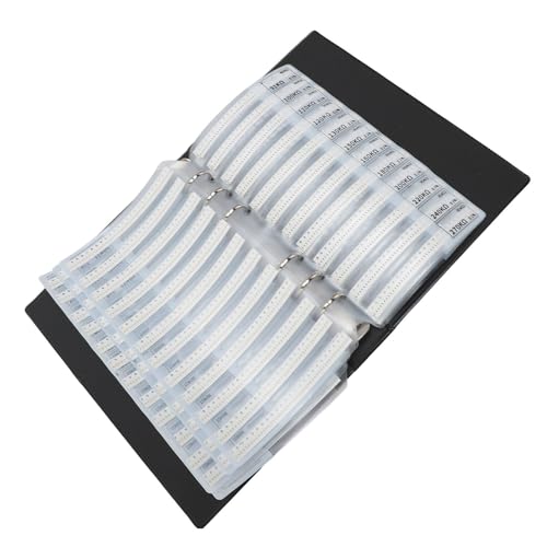 Livro de Amostra de Resistor SMD 0402, Kit de Resistor 0402 Valores Seguros 170 para Engenharia Elet