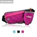 Fitters Niche Hydration Running Belt Waist Pack, Adjustable Elastic Band, Water Bottle Holster Carrier Fit 10-30oz/300-700ml, Fits max. 6 inch Phones, Rose