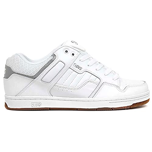 DVS Enduro 125, Zapatos de Skate Hombre, Blanco Reflectante, 38 EU