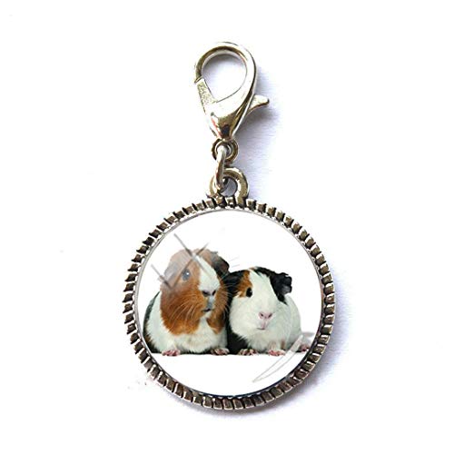 Guinea Pig Zipper Pull Charm