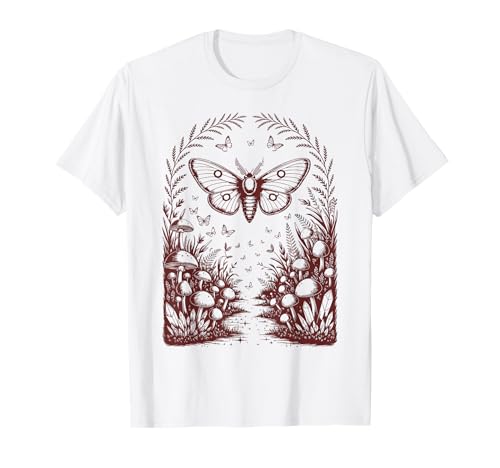 Polilla y mariposa | Estética, Cottagecore y hongos Camiseta