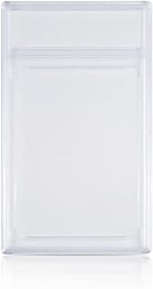10 Pieces Graded Card Slab Trading Card Holders Clear Football Card Protectors Matte Graded Hard Card Sleeves (Matte Graded Card Slab)