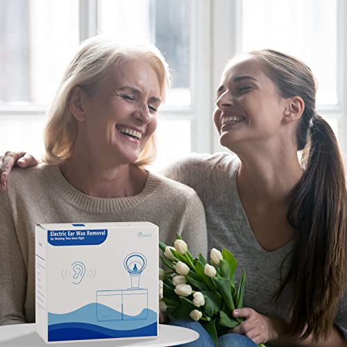 Evawoo Electric Ear Wax Removal Tool, Ear Cleaner Earwax Removal Kit Water Powered Ear Irrigation Kit Automatic Jet Stream, Wax Remover For Washing, Flushing Ears Wax Buildup, Usb Rechargeable #TOP7