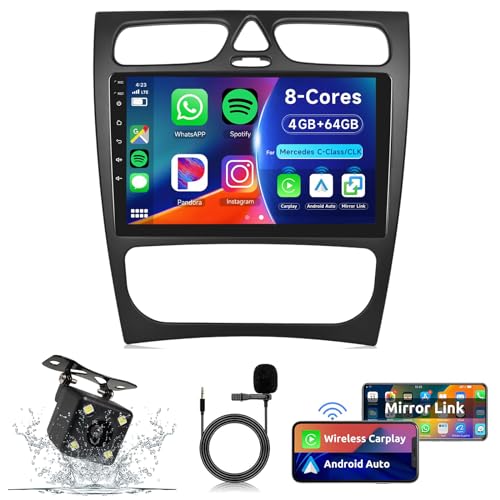 Radio de coche con Android 13, 4G+64G y DSP para optimizar el sonido de tu CLK