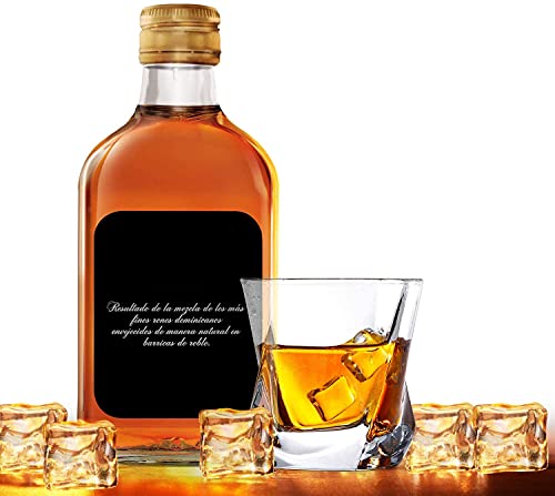 Foto von Smaier Whiskeyglas 4er Set, 300 ml Vintage Whiskey Glas, Herren personalisiertes Whiskey Glas Geschenkset, Cocktail oder Saft Wein Zubehör