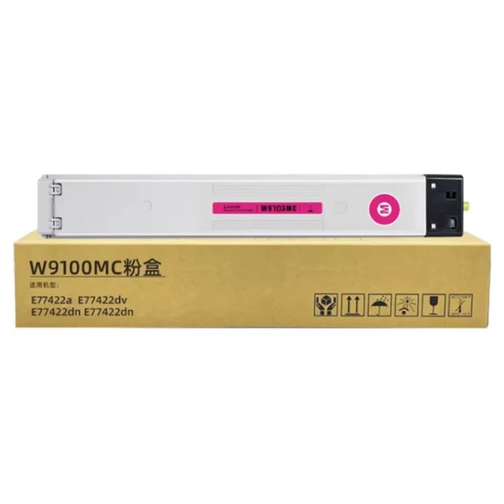 Toner W9101MC magenta idéal pour dynamiser les rapports d'équipe sur MFP E77428DN
