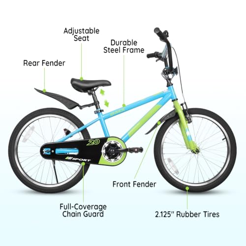 Yventix 20 Inch BMX Style Bike