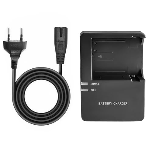 LP-E8 Cargador de Batería para Canon EOS 550D 600D 650D 700D Cámaras, Réflex Cámaras Charger para EOS Kiss X4 X5 X6i X7i para LC-E8 LP-E8 Batería, Cargador de Bateria para Rebel T2i T3i T4i T5i