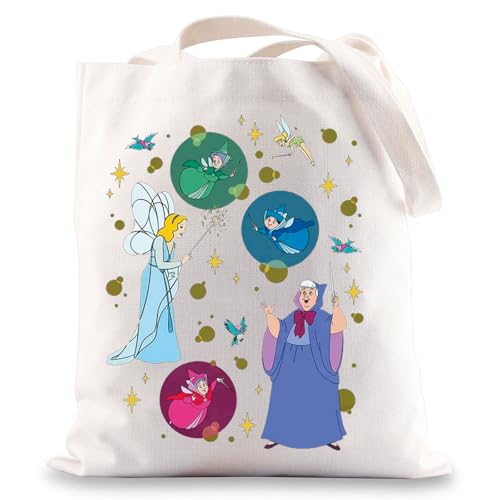 Sac fourre-tout Good Fairies MYSOMY en toile pour marraine
